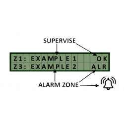 Bilge alarm 4 programmable zones wireless